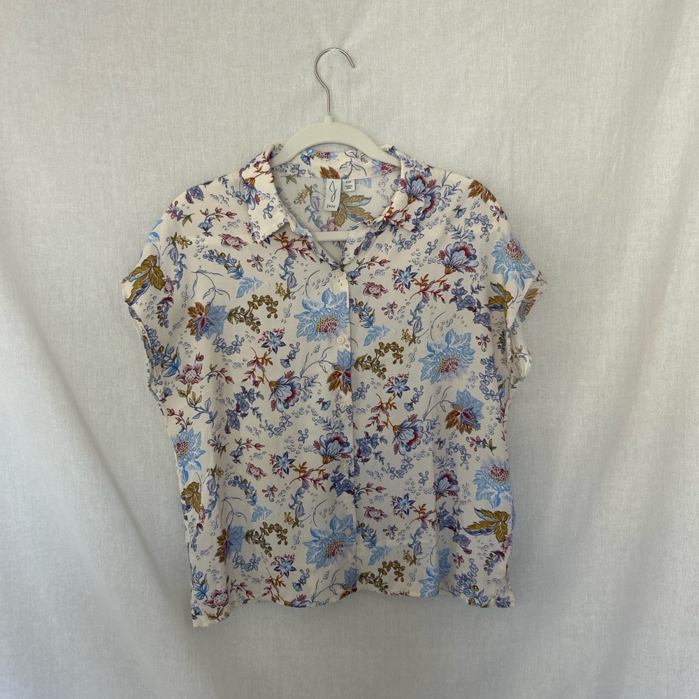 Joie Multicolor Floral Button Down Shirt